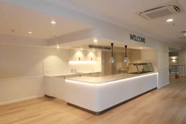 Kitchen Serveries Upgrade in Aged Care Facility