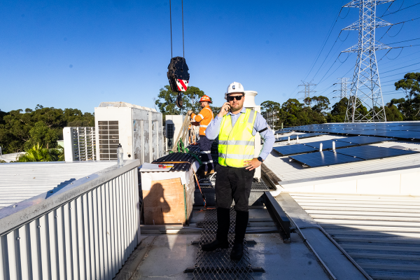 CBC Team Upgrading HVAC System at Aged Care Facility