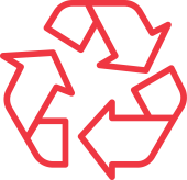 Dispose Icon in Red