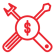 maintenance plans icon in red