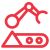 Mining Sector Icon in Red