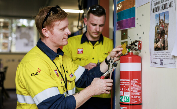 ESM Fire Extinguisher Testing