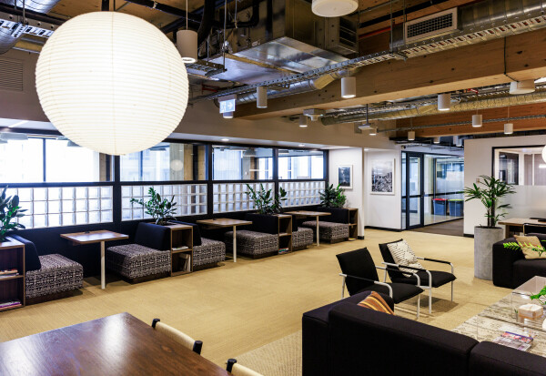 Internal view of a commerical office building